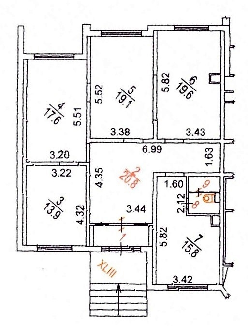 Панельный дом 2006 г постройки, серия П-44Т.
