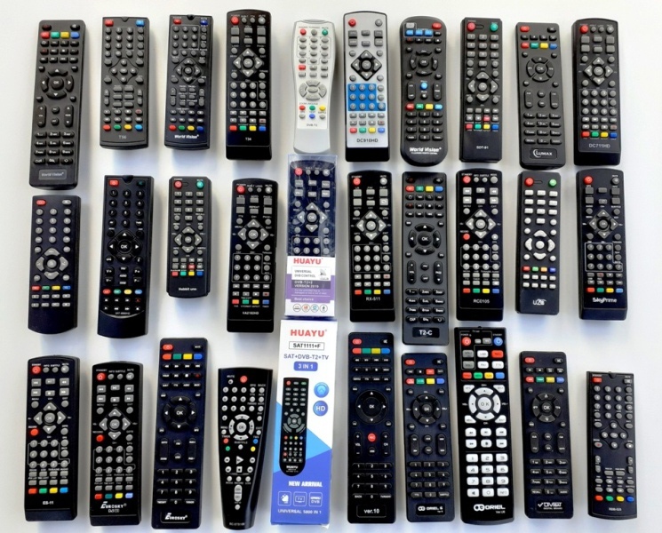 Пульт для тюнера DVB-T2. Крым Красногвардейское.