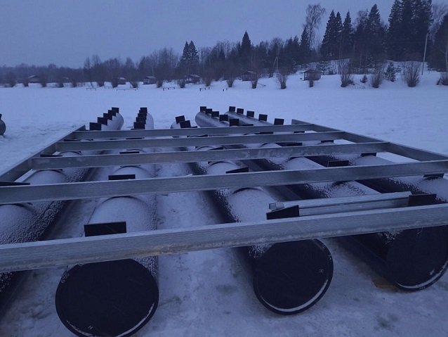 Поплавки из пнд труб