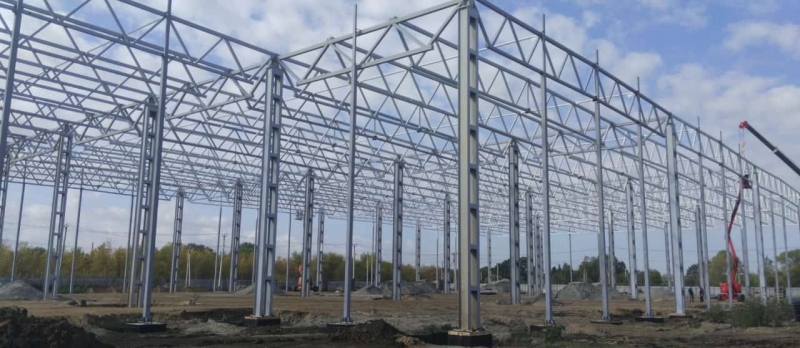 продам ангар из металлоконструкций молодечно